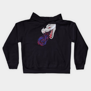 My old logo coming out of a dragon Kids Hoodie